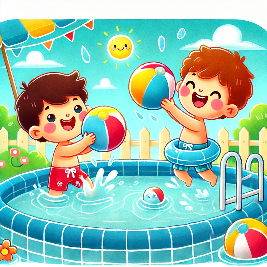 Actividad extraescolar de piscina