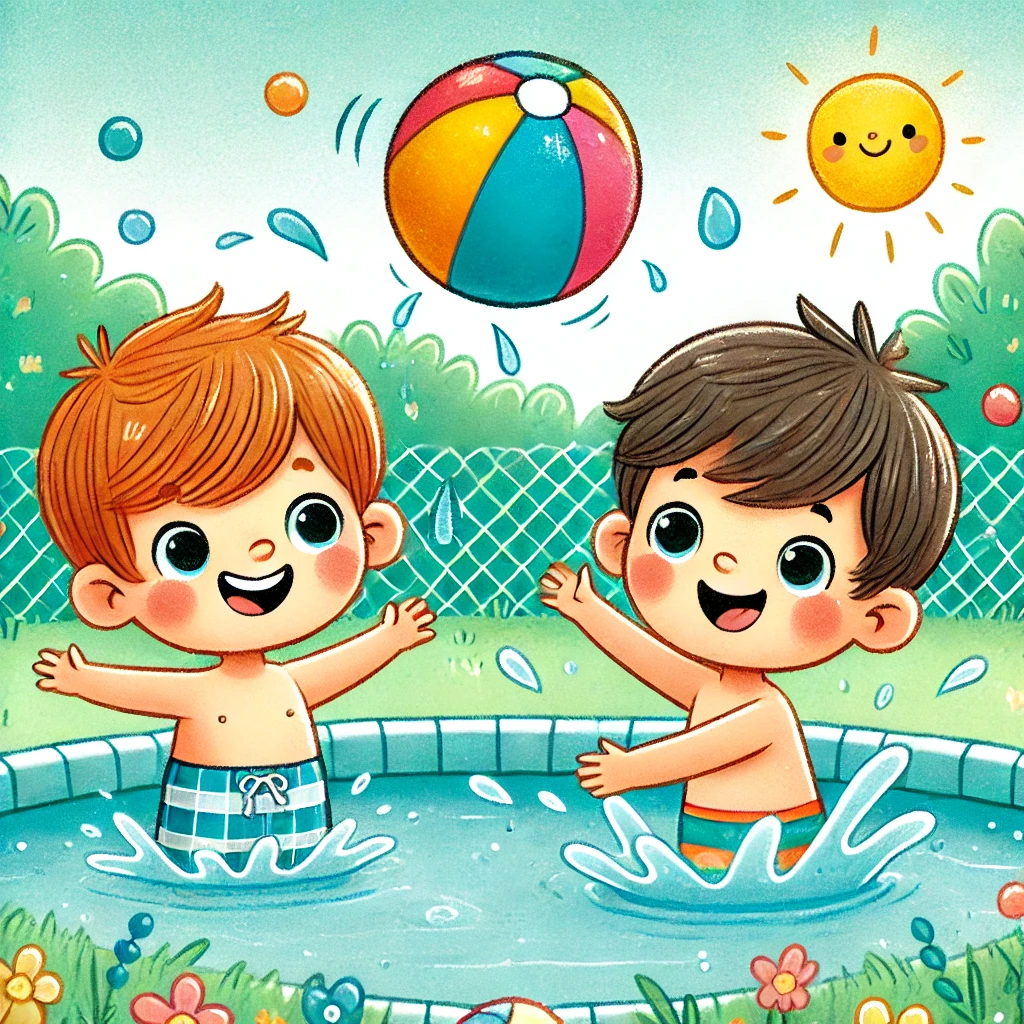 Diversión y seguridad en la piscina