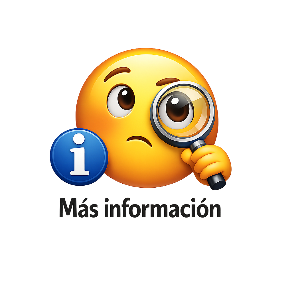 Más información